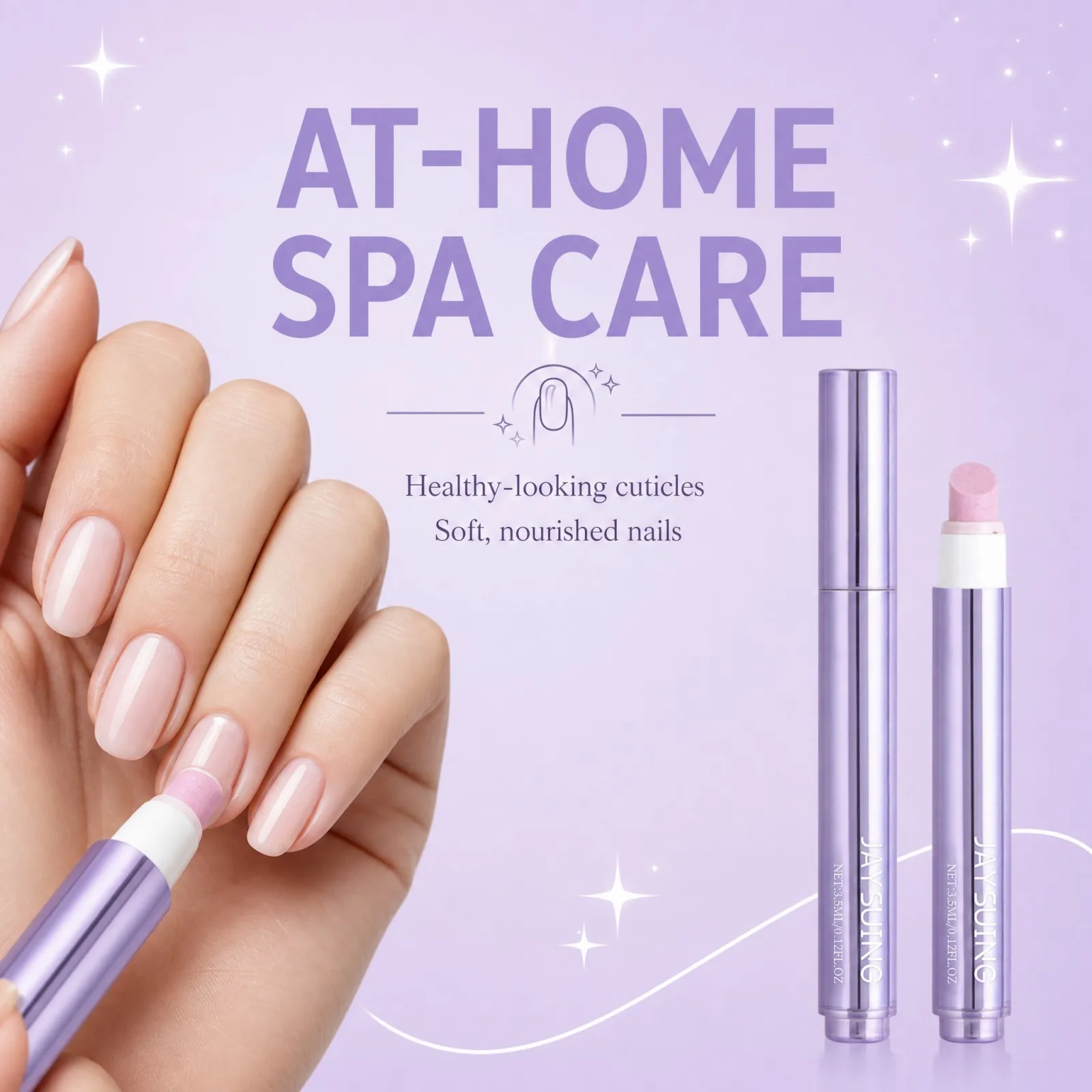 Nail Care Pen Essence Moisturize Strengthen Dry Cracked Nails Soften Cuticles Boost Natural Shine Portable Manicure Tool 3.5ml view 3