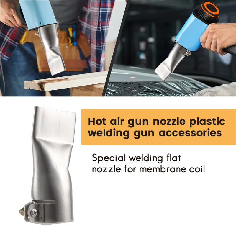 

N96R 20Mm Flat Welding Nozzles+ 40Mm Rollers+40Mm Flat Nozzle For Handheld Hot Air Welder