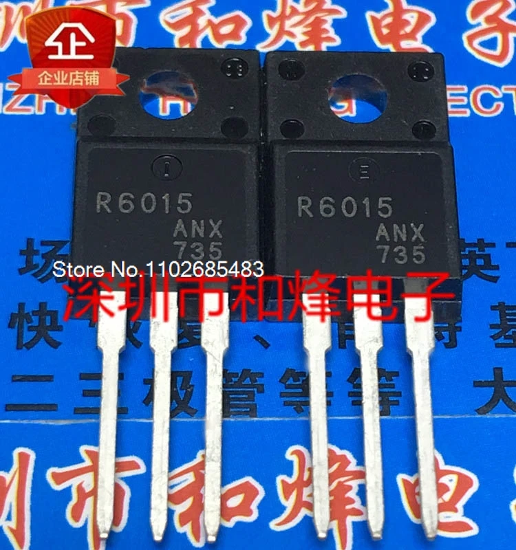 

(5PCS/LOT) R6015ANX TO-220F 600V 15A