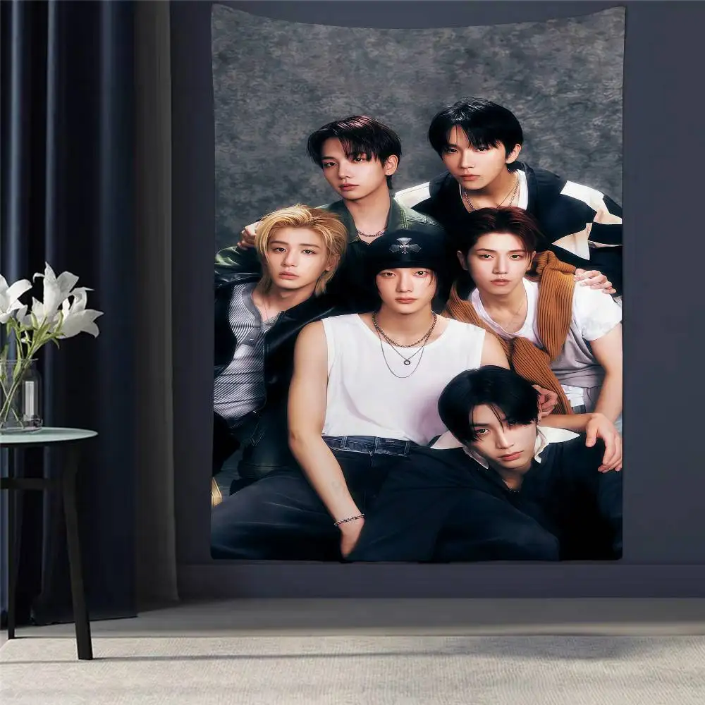 

Kpop Group BOYNEXTDOOR DIY Wall Tapestry Art Science Fiction Room Home Decor Wall Art Decor