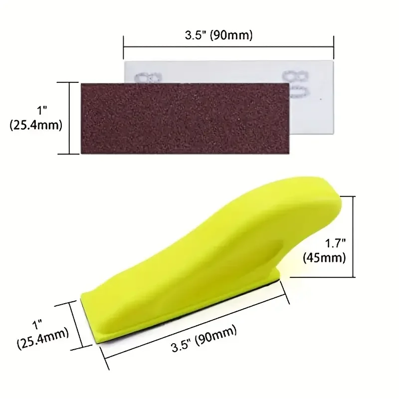 15-22pcs DIY Hand Sandpaper Mini Sander Kit Loop Sander Paper Assorted Grit Wet Dry Hook Loop Sandpaper For Wood Projects