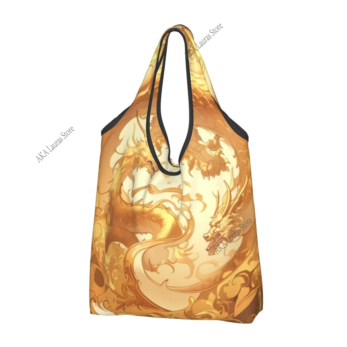 Shoulder Bag Dragon Snapback Ladies Handbag Tote Bag Reusable Large Bag