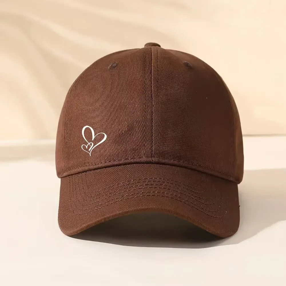 bone-de-beisebol-com-bordado-de-coracao-ajustavel-feito-de-algodao-macio-estilo-«dad-hat»-para-uso-casual-ao-ar-livre-protecao-solar-para-mulheres-e-meninas