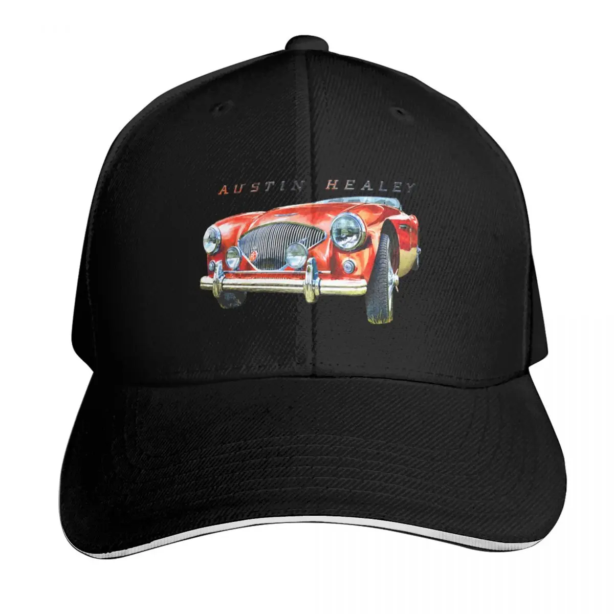 Austin Healey 100 Baseball Cap Breathable Mesh Back Adjustable Buckle Closure Moisture Wicking Quick Dry