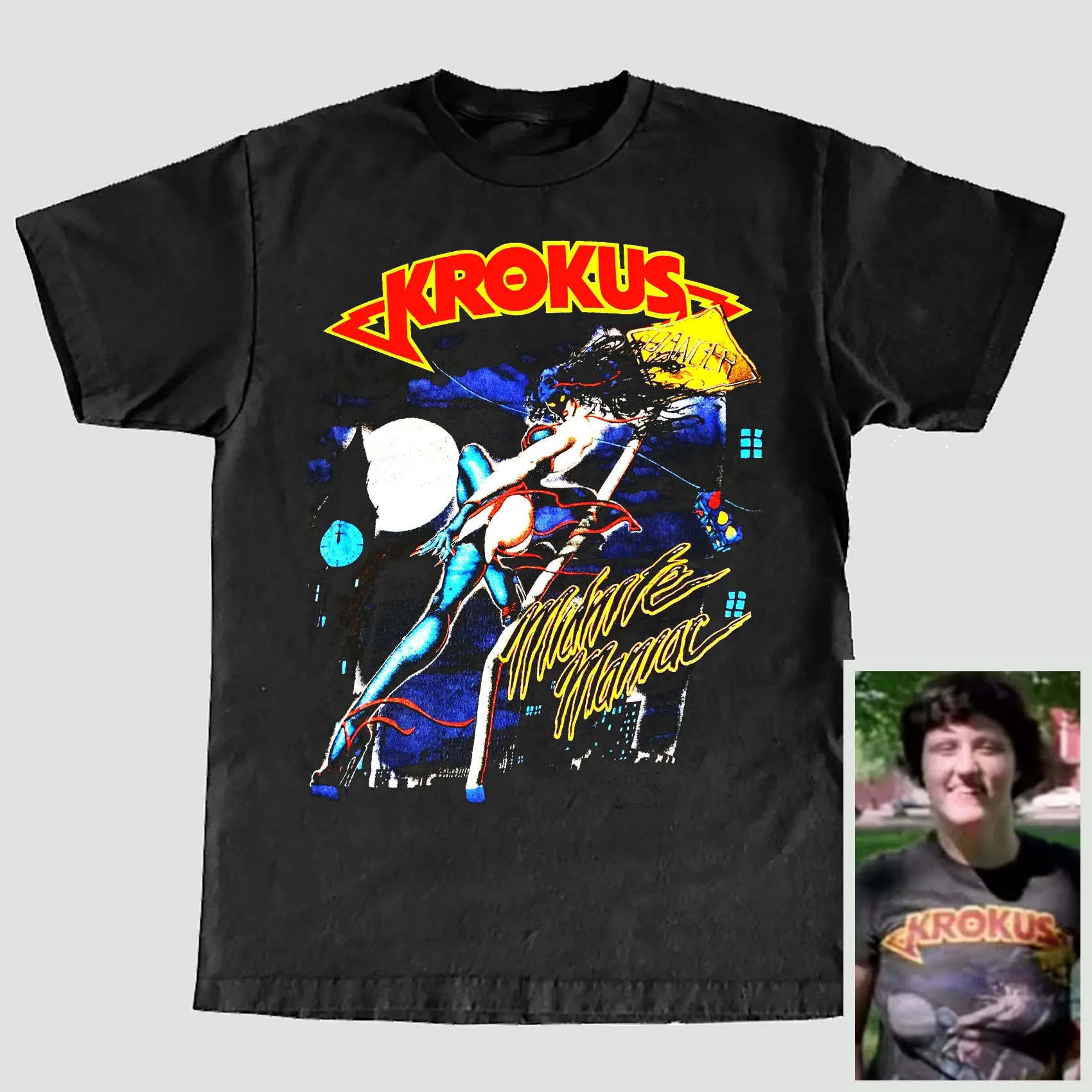 Krokus 'Midnight Maniac T Shirt Gummo