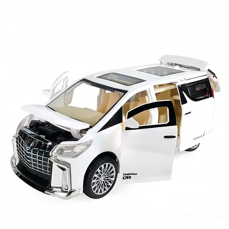 ⭐ 熱い ❗   1 個ホリデーギフトシミュレーション商用車モデル男の子ギフト子供の慣性プルバック車のおもちゃ照明音付き子供