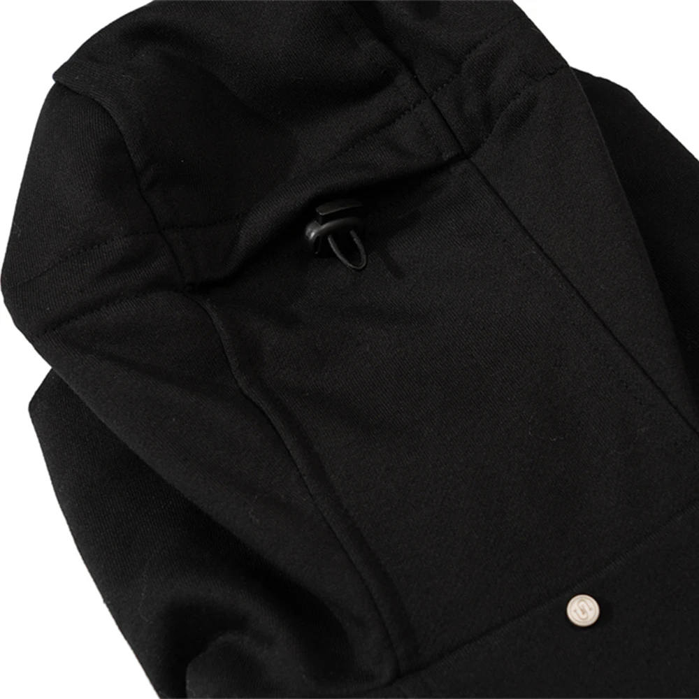 Undermycar 2023 New High Street Fashion Brand Functional Double Layer Zipper Hoodie