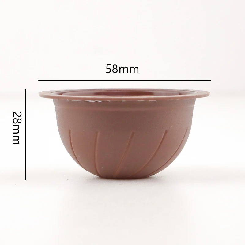 Suitable for Nespresso Vertuo Vertuoline reusable capsule shell, 150ML/230ML coffee capsules can be reused about 30 times