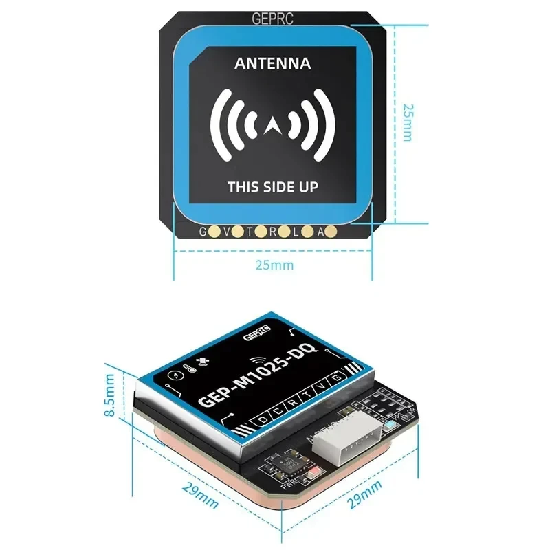 GEPRC GEP-M1025 Series GPS Module - GEP-M1025 / GEP-M1025Q / GEP-M1025-DQ / GEP-M1025-MQ /GEP-M1025I /GEP-M1025-DI /GEP-M1025-MI