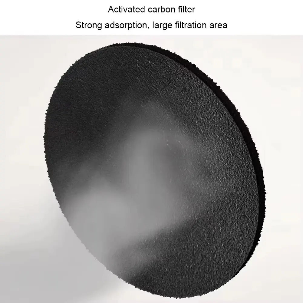 Portable Mini Air Purifier with 2 Replaceable Filters, Quiet Plug-In Smoke Fan for Smoking Indoors, Compact Desktop Air Purifier