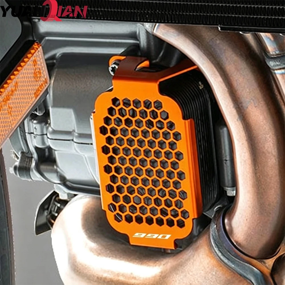 For 990 Duke R 2024 2025 2026 Duke 990R Oil To Water Heat Exchanger Guard Duke 990 R Oil Cooler Guard Protector 990Duke Duke900