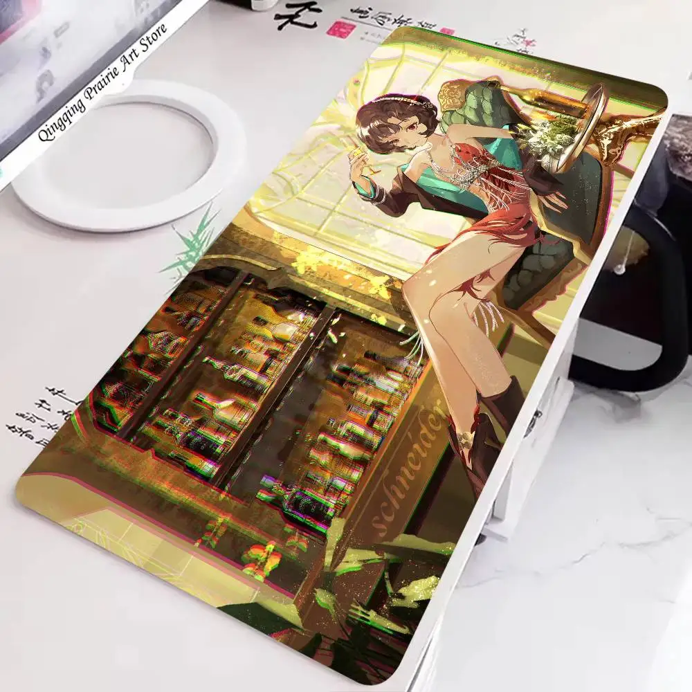 Schneider Anime Game R-Reverse 1999 Mousepad Non-slip Suitable For Office Computers Laptops E-sports Game Desk Mats XXL Keyboard