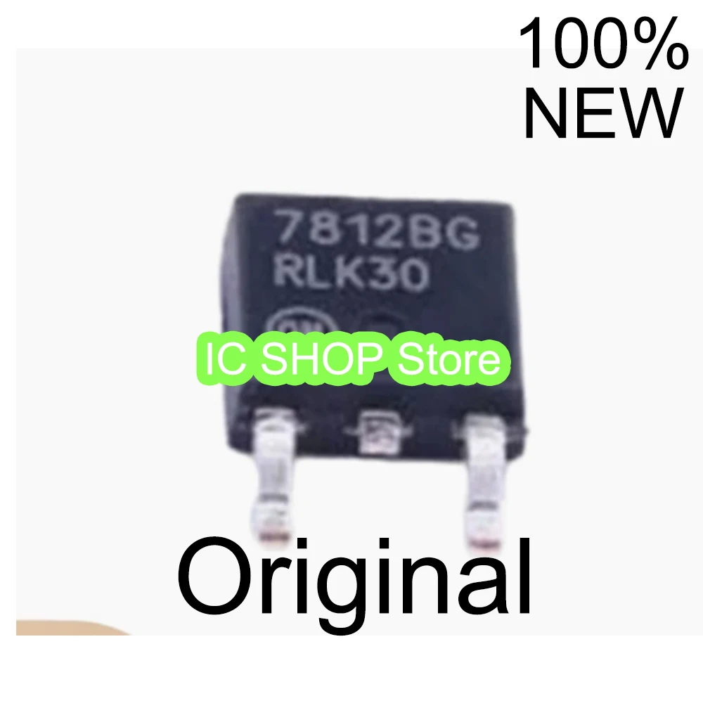 

10pcs/lot MC7812BDTRKG 7812BG TO-252-2 100% Original Brand New