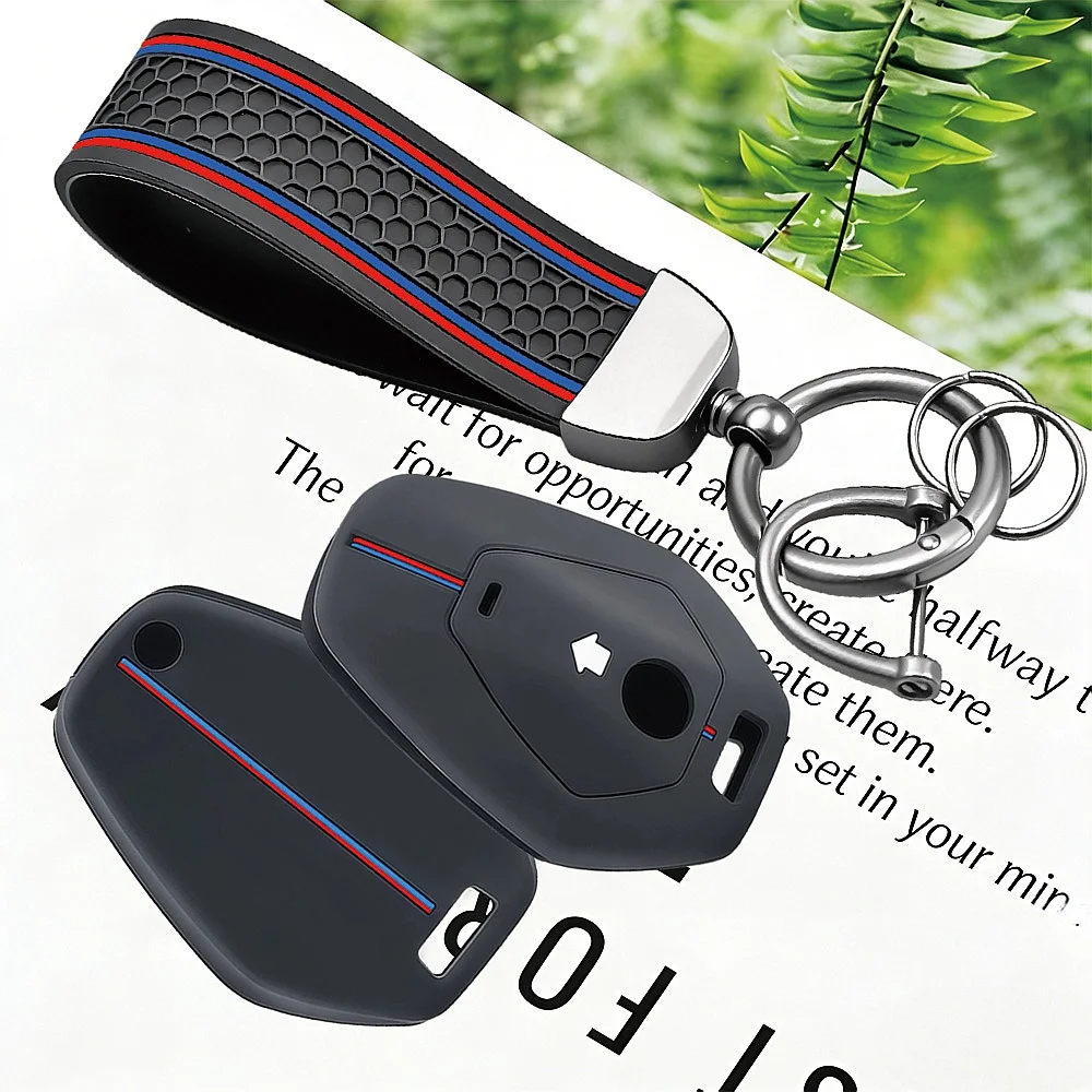 Motorcycle Key Case For BMW R1300GS R1300 R1250GS ADV Car Key Fob Cover Auto Key Shell Remote Key Cover
