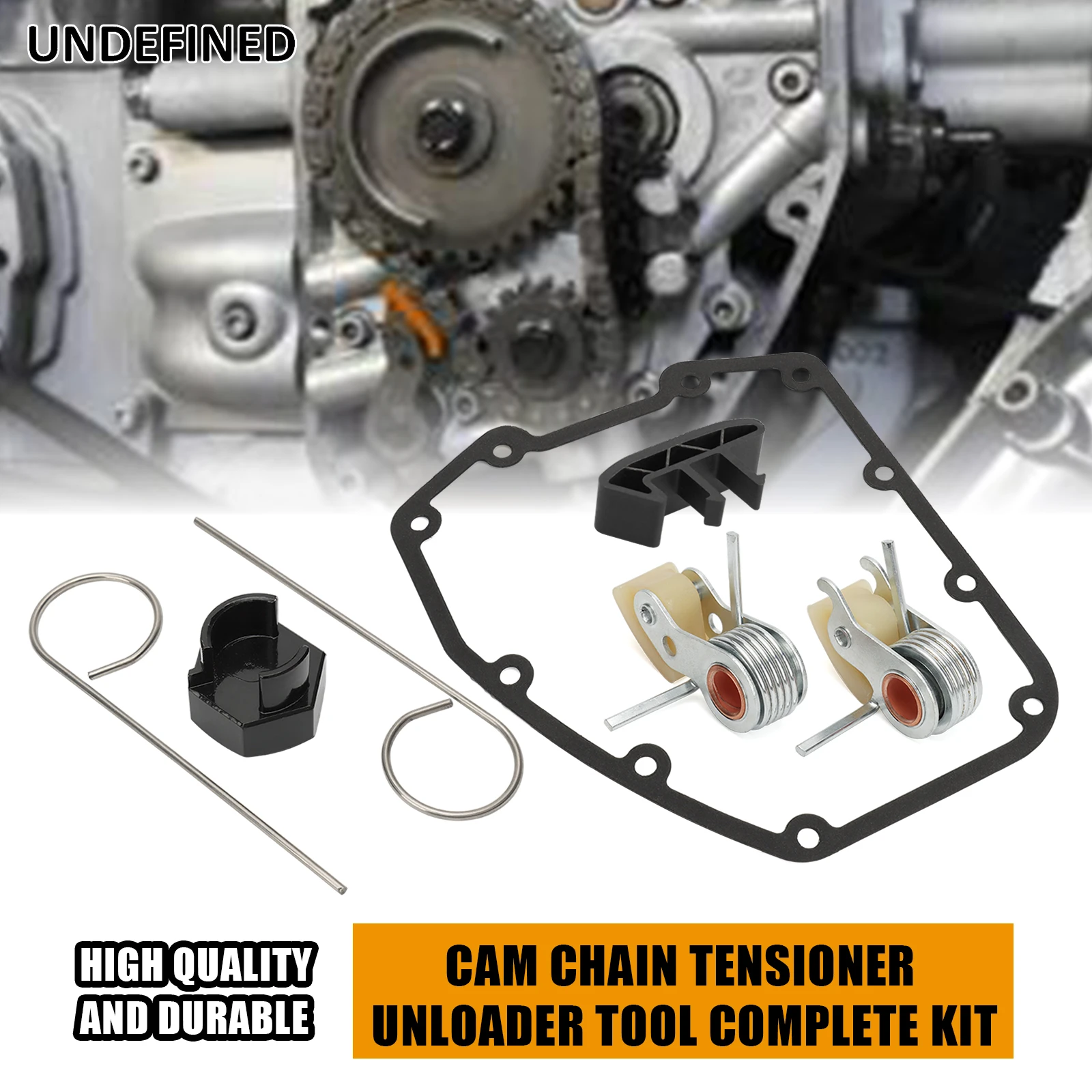 Motorcycle CAM Cover Gasket Chain Tensioner Tool Complete Kit For Harley Twin Cam Touring Road King Street Glide Softail Dyna