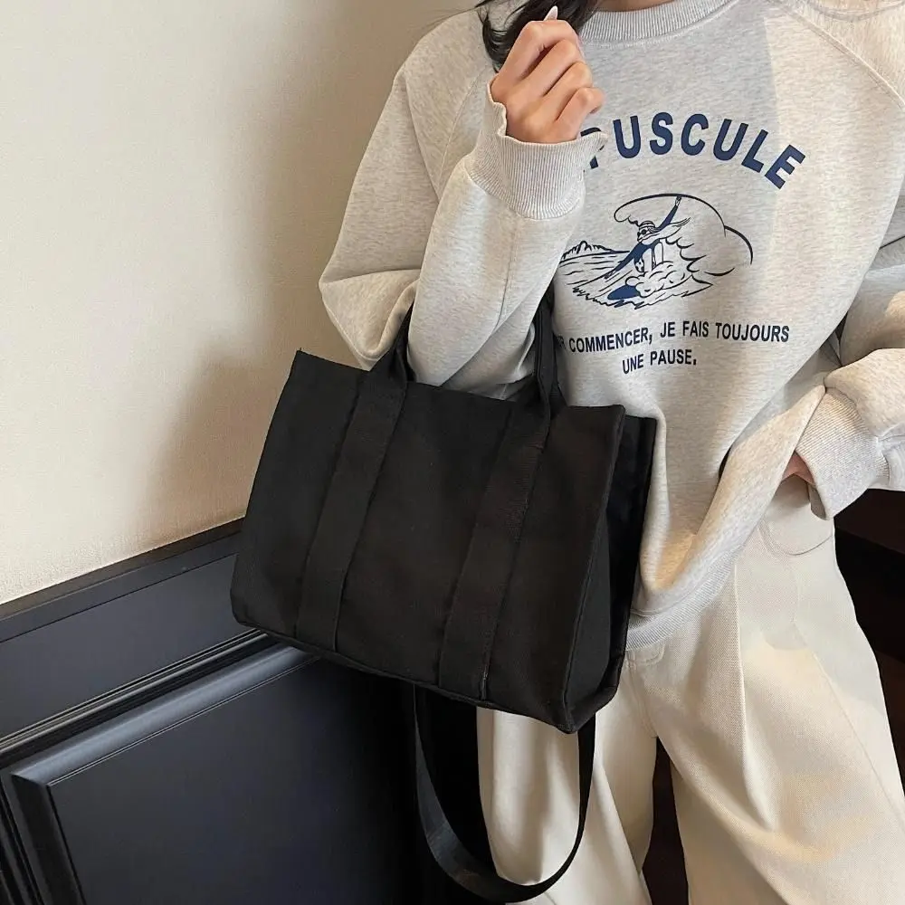 

Casual Canvas Vintage Shoulder Bags Harajuku Large Capacity Teenager Messenger Bag Handbag Tote Bags Crossbody Bag Girls