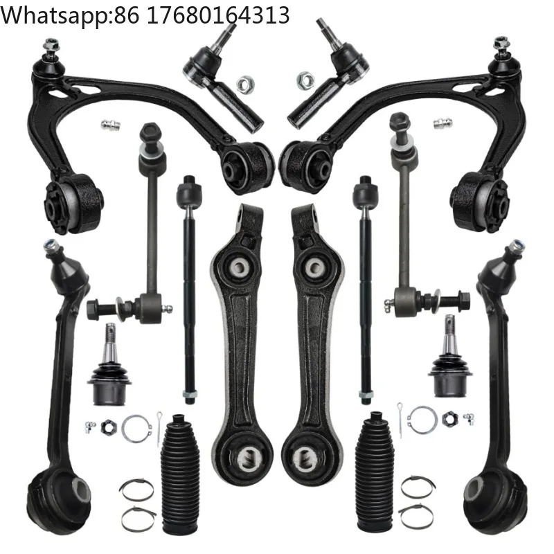 16Pcs K620177 K620178 K620258 Front Control Arm Suspension Kit for 2004-2012 CHRYSLER 300 Dodge Charger Challenger MAGNUM Estate