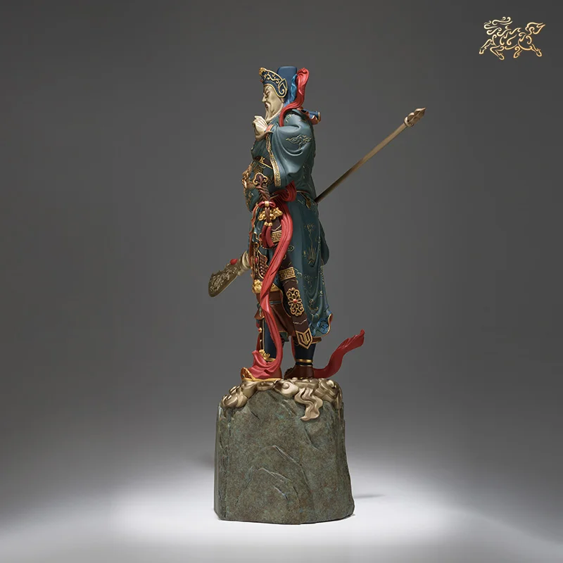 Huge TOP high grade Luxurious HOME SHOP hallway Patron saint wealth God Mammon GUAN GONG statue brass Sculpture bring money luck