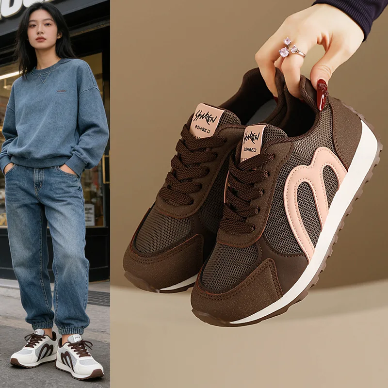 

Women's Summer Mesh Running Shoes 2026 Breathable Comfortable Casual Sports Versatile Lightweight Footwear for Running