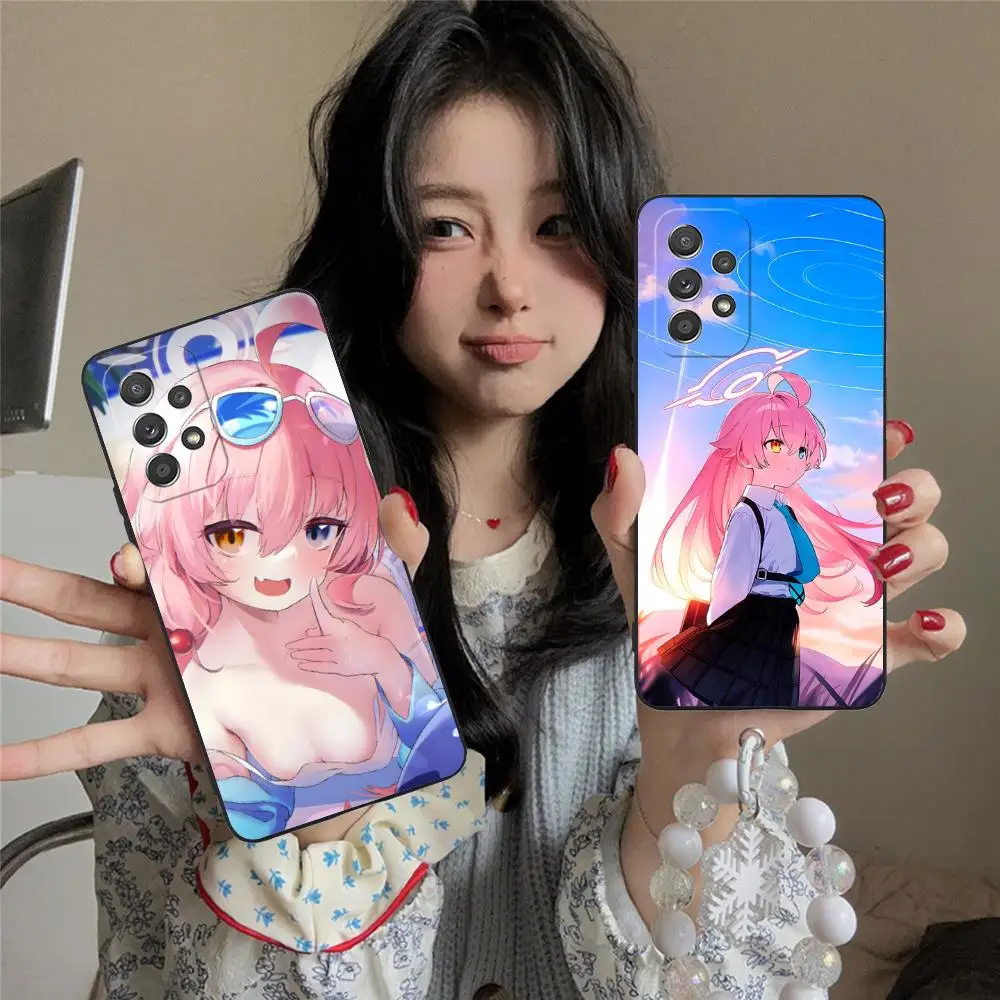 الأزرق الأرشيف تاكاهاشي هوشينو قضية الهاتف لسامسونج غالاكسي M55 54 42 35 34 33 32 23 22 15 14 13 12 F55 5G اللون واقية