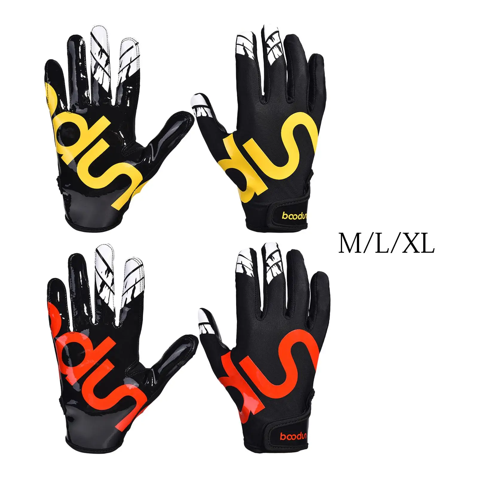 Pro Baseball Gloves Softball Batting Mitts Super Grip Finger Mittens Non Slip Breathable for Adult Kids Teeball Exercise Cycling view 5