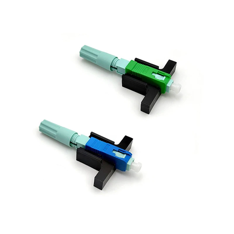 Imagem -06 - Apc Upc Conector de Fibra Óptica 58 mm Ftth Rápido Monomodo Conector Rápido Novo sc