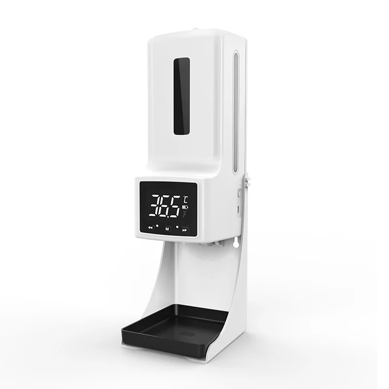 自動赤外線温度計,非接触消毒および洗浄,壁掛け式温度測定機