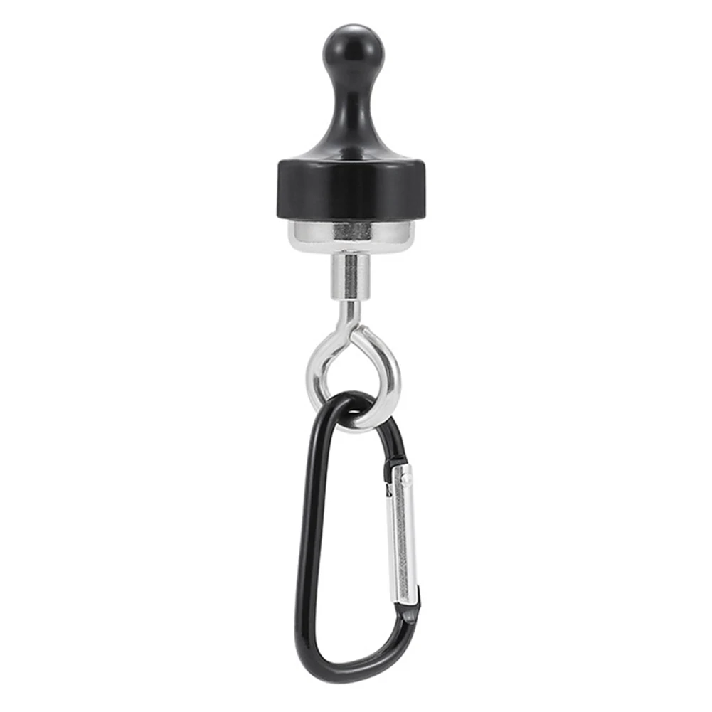 Strong Magnet Hooks Pulling Force Magnetic Lanyard Clip Heavy Duty Multipurpose for Hiking Camping Climbing Picnic
