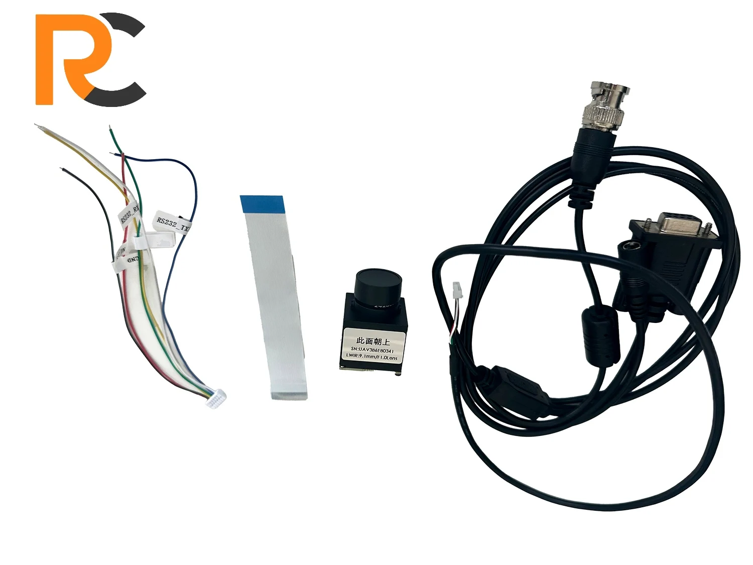 Telecamera termica per visione notturna termica con obiettivo 384 * 288 da 9,1 mm per telecamera termica con sensore CMOS da caccia