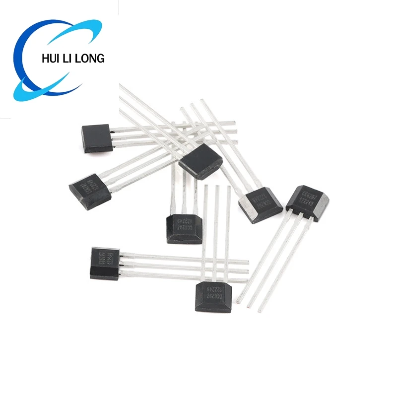 10pcs CC6207TO TO-92S CC6207 6207T 6207 TO92S All-polarity Latching Micro-power Hall-effect Switch Sensor IC Chip New Original