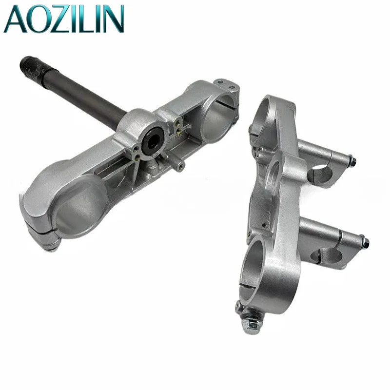 AOZILIN Steering Stem Fix Bracket Fit CQR150 CQR250 Dirt Bike, Motorcycle Handlebar Column Mount Plate
