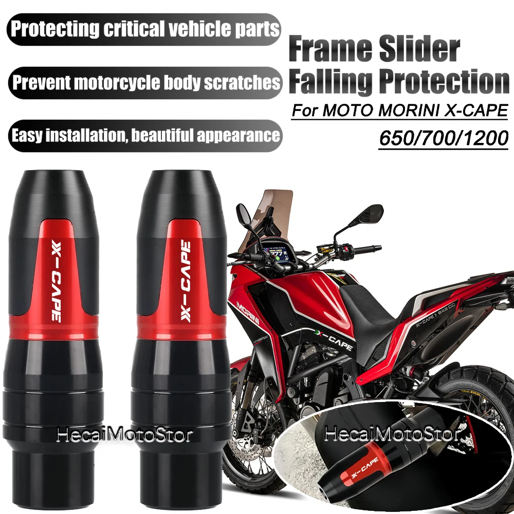 

For Moto Morini X-cape 650 700 1200 Motorcycle CNC Accessoires Falling protection Exhaust Slider Crash