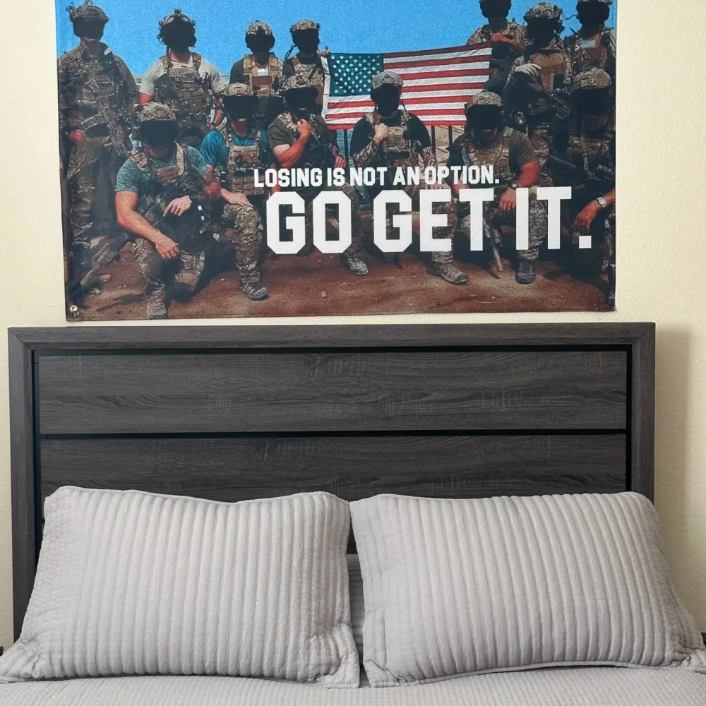 Military Soldiers American Tapestry 