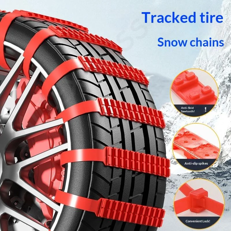 

NewAnti-Skid Snow Chains For Car Motorcycles Winter And Bad Terrain Wheels Anti-slip Emergency Universal Lockout Artifact