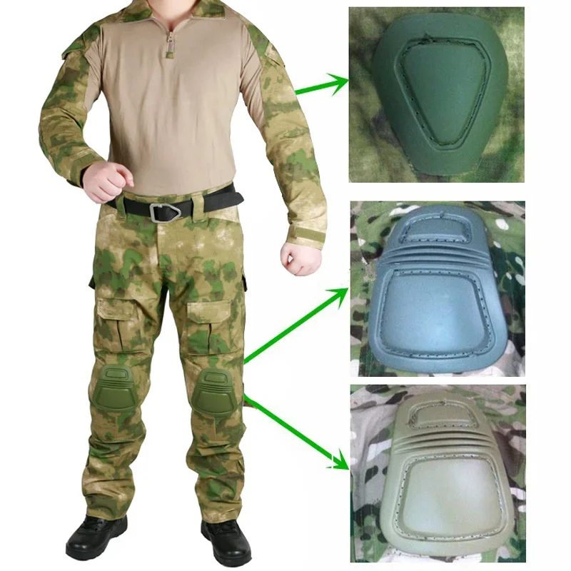 Outdoor Camo Tactical Pants Wear-resistant Hiking Pant Paintball Pant with Knee Pads Waterproof Hunting Clothes