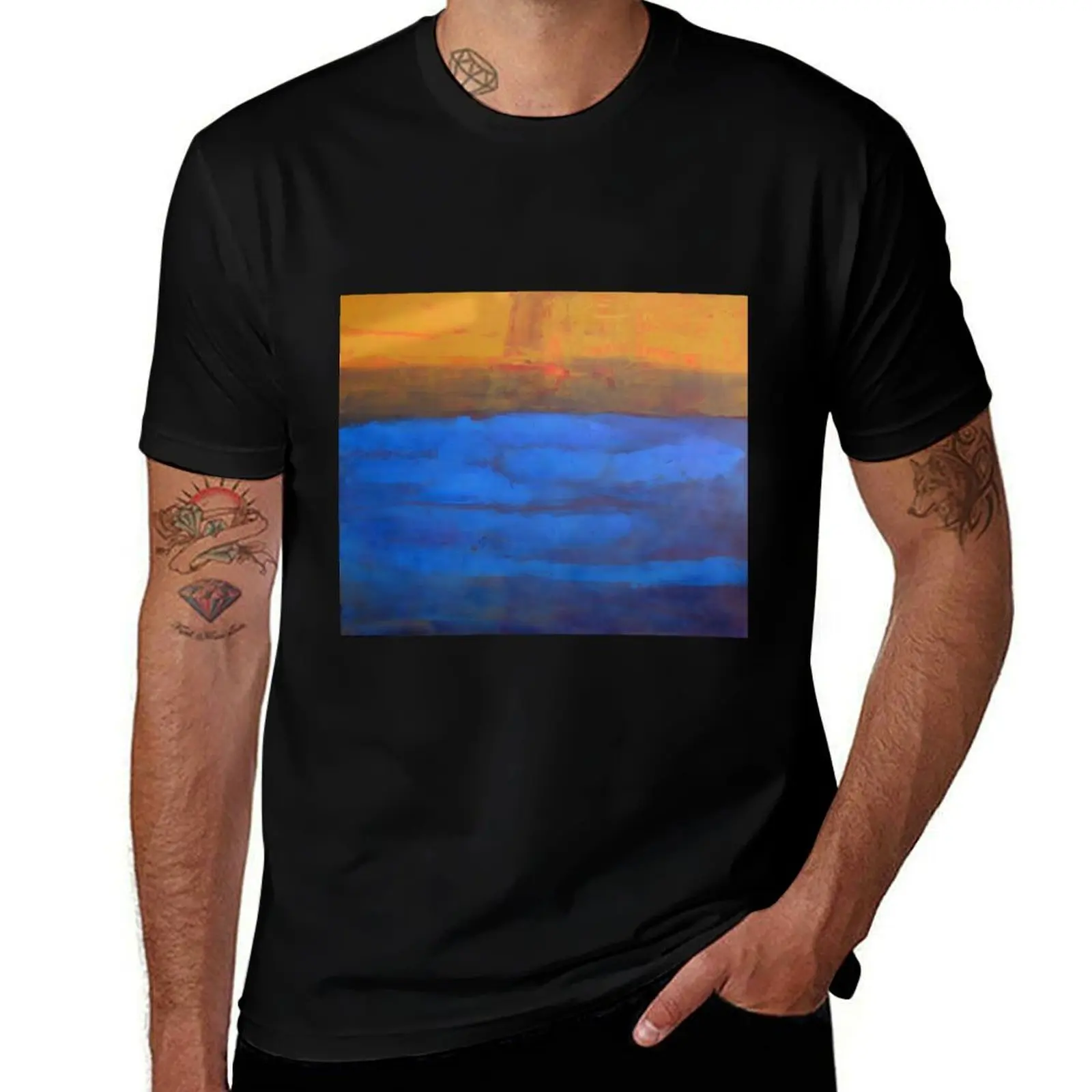

Mark Rothko T-Shirt baggy shirts basketball graphic tees valentines boutique clothes Men's cotton t-shirt