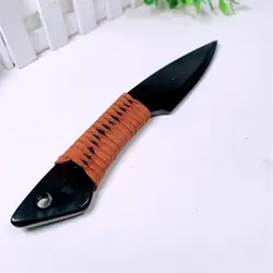 Natural Obsidian Dagger Carving Crafts Healing Fengshui Crystal Stone Home office Decoration Gifts 1pcs
