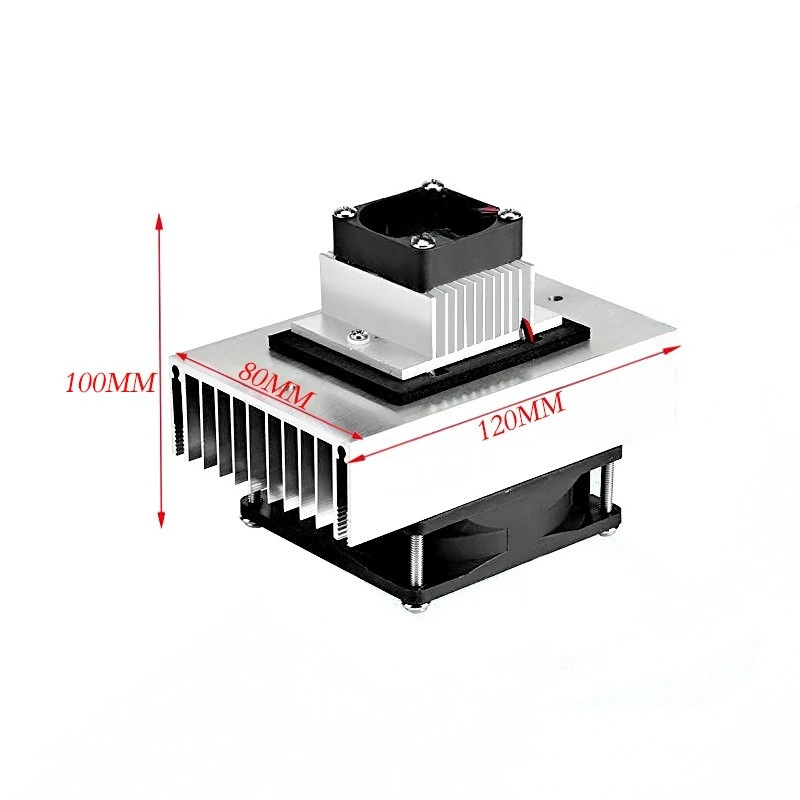 12V Peltier Semiconductor Cooling Plate, Thermoelectric Electronic Cooler for Refrigerator Cooling Device