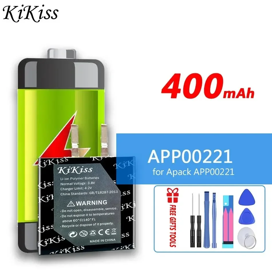 

Аккумулятор KiKiss APP00221 (402427) 400 мАч для Apack APP00221 Bateria