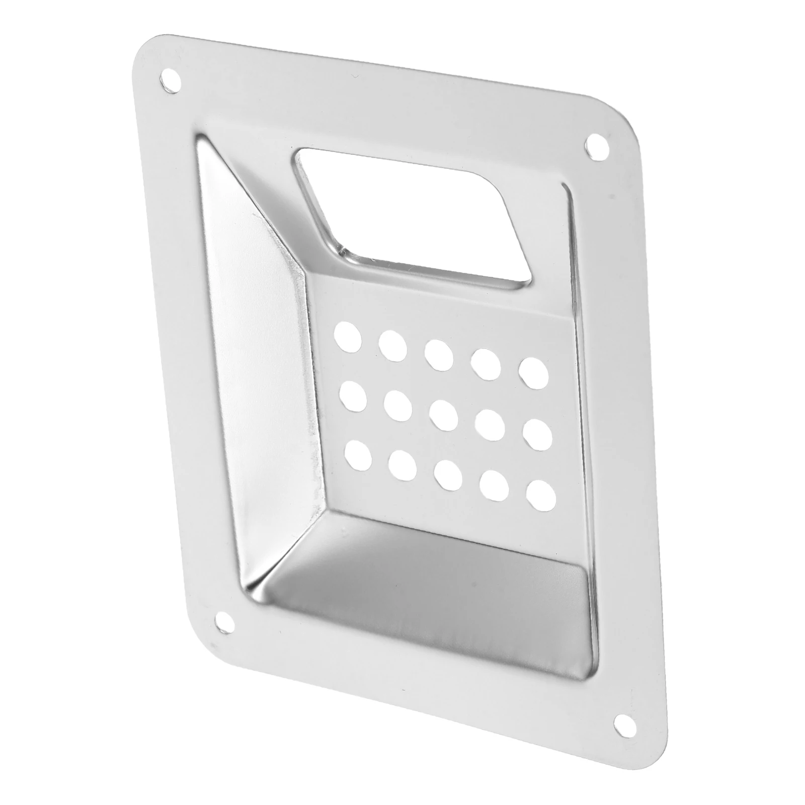 

Outdoor Trash Can Accessories Tray Cigarette Ashtray Mesh Silver Stainless Steel