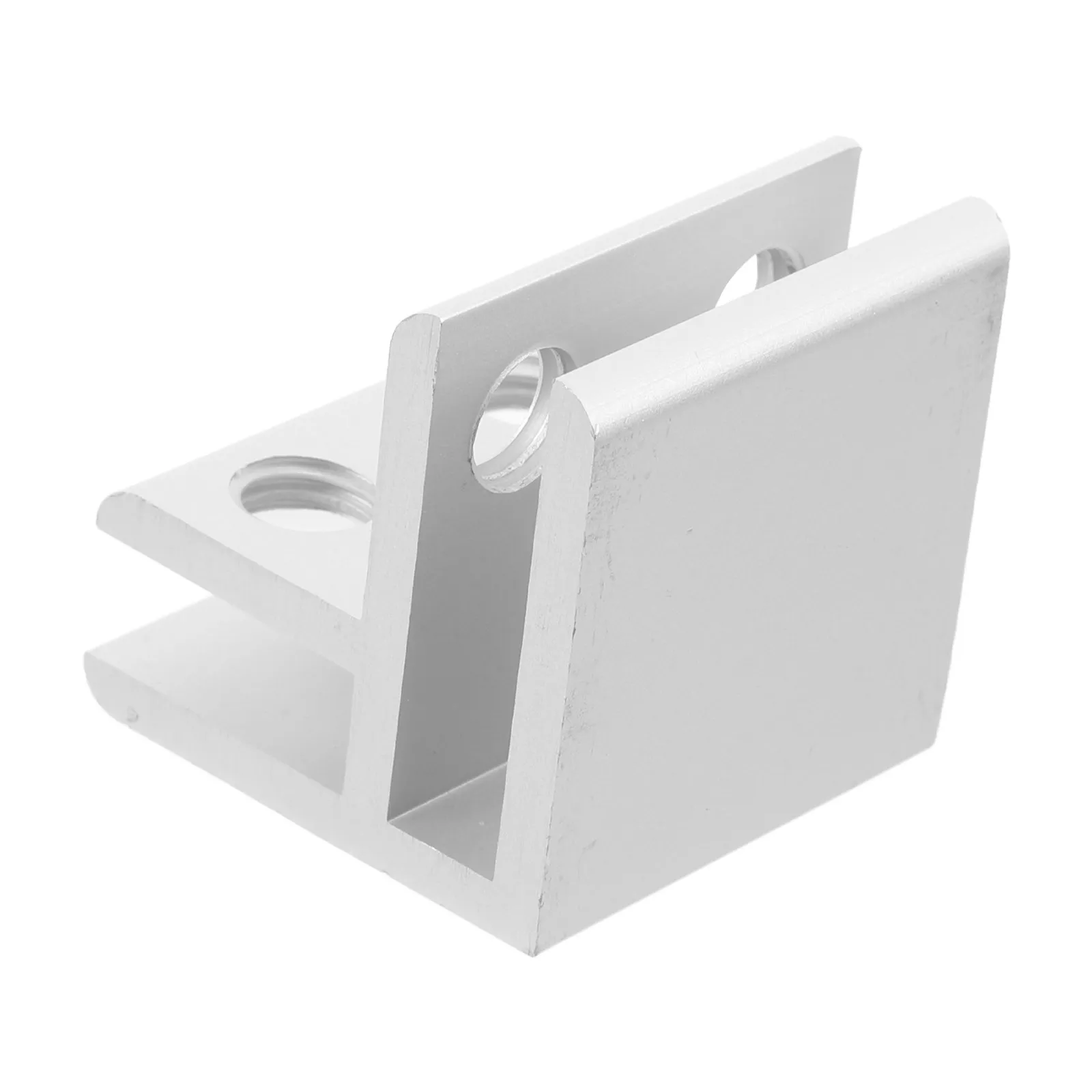 1Set Glass Fixing Clamp Aluminium Alloy Holder for 5-8Mm Thickness Fish Tank Planting Box and Aquarium Glass Shelf Brackets