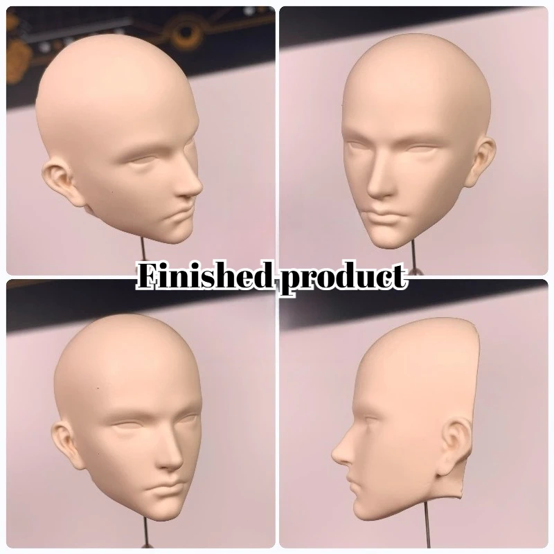 Real Person Style Medium Size Direct Proportion Head Mold Silicone Mold Ultra-light Clay Soft Pottery DIY Doll Head Handcrafting