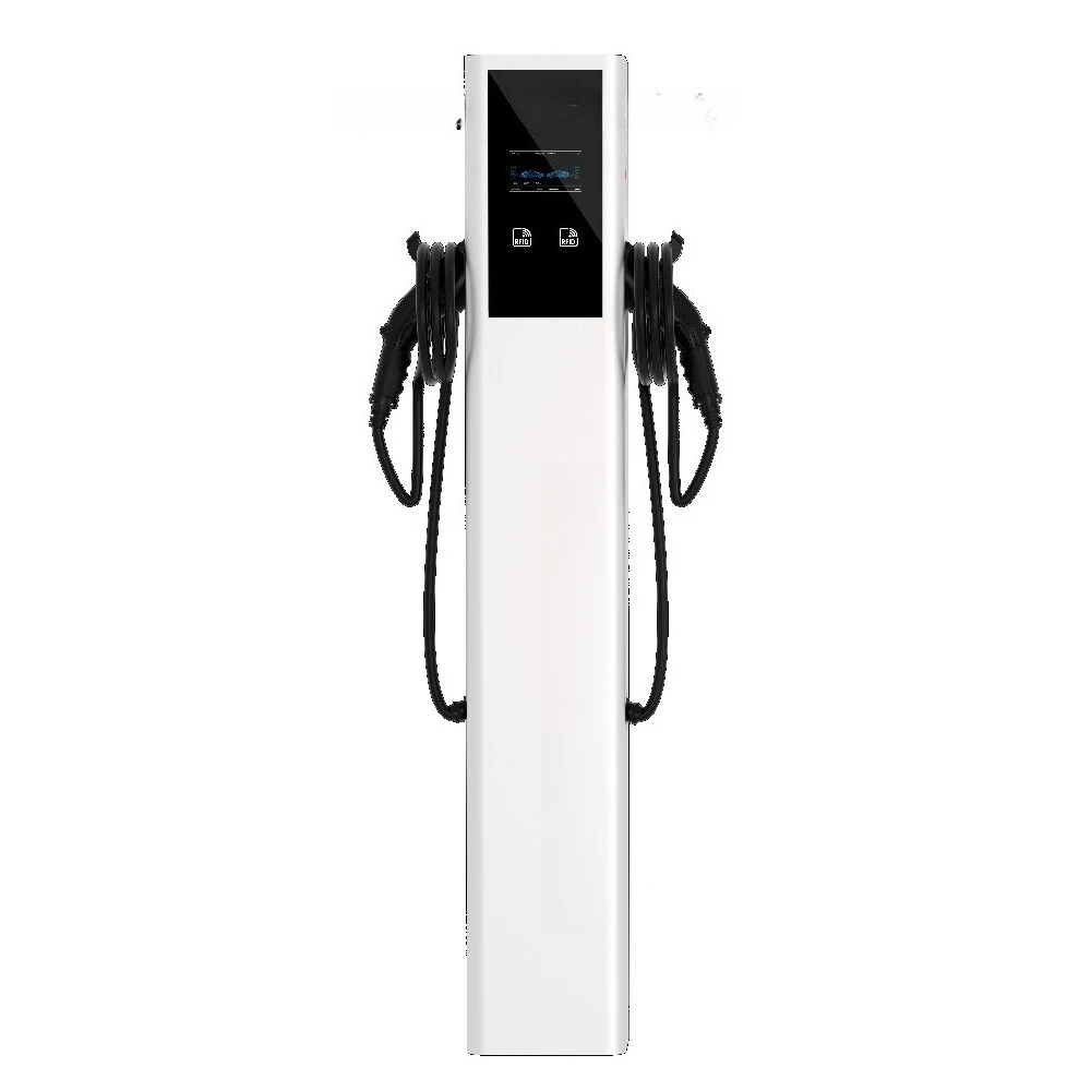 

Wholesale Factory New Condition AC EV Charging Station Single Double Charging Cable 7KW+7KW RFID Card App Control Floor-Mounted