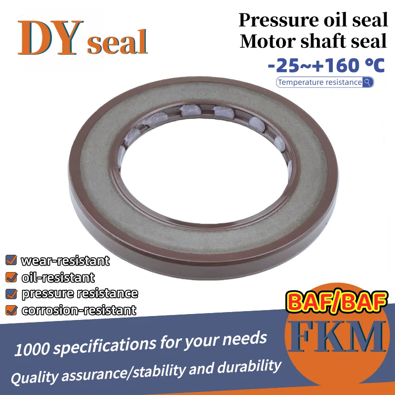 

Oil Seals FKM /BABSL 45*65*6mm Pressure oil seal Nitrile Rubber Shaft Double Lip Sealing Gaskets