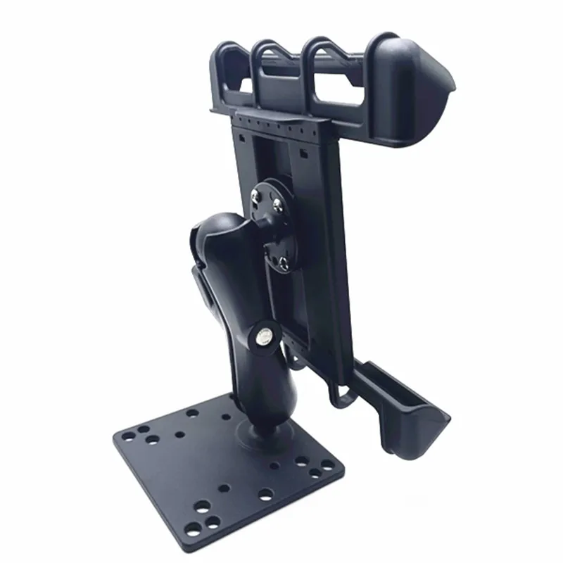 Tablet Holder with 1.5 Inch Round Ball Base And 15cm Arm and VESA 100x100 Plate for Truck/Tractor