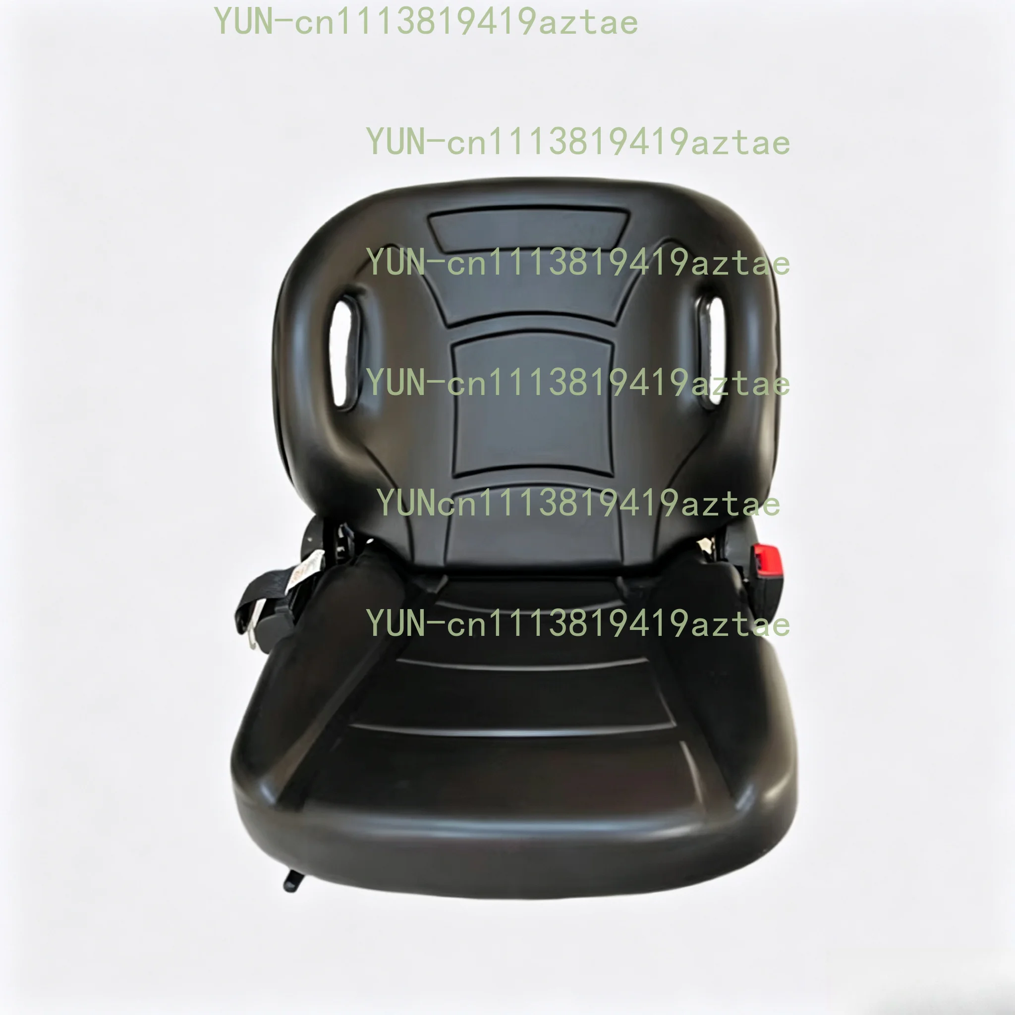 Universal Forklift Seat  Wide Comfortable Suspension Seat with Armrest Slide Rail for Construction Farm Machinery