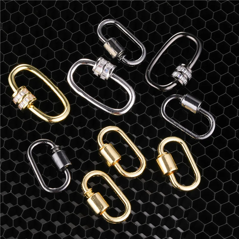JUYA Pendants Charms Jewelry Making Spiral Screw Clasps for DIY Women Necklaces Bracelets Pendants for Jewelry Accessories Ctaft