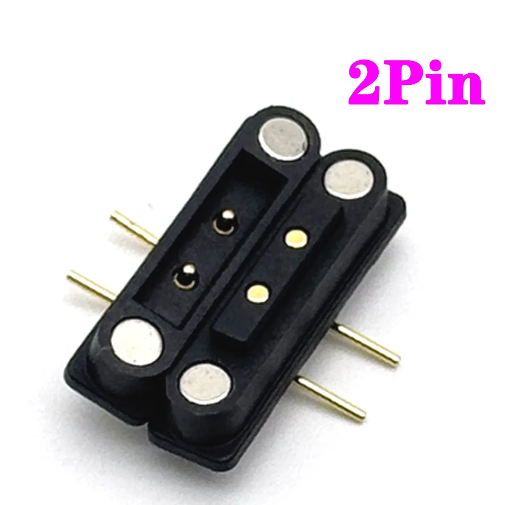 

2-контактный 3-контактный 4-контактный 5-контактный магнитный разъем Pogo Pin Pogopin «папа-мама» 2,54 мм подпружиненный магнитный разъем постоянного тока Разъем питания
