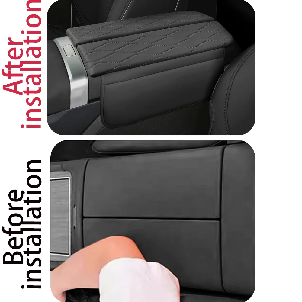 Armrest Box Cover For Omoda 7 C7 SHS PHEV 2026 2027 Car Leather Central Control Armrest Box Cover Protect Interior Accessories