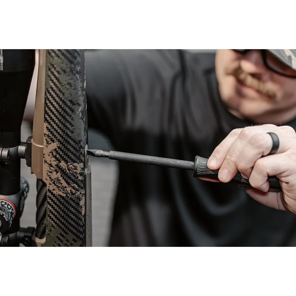 Conjunto completo de chave de fenda de 100 peças com construção de aço, incluindo tamanhos métricos e padrão, completo com estojo de armazenamento